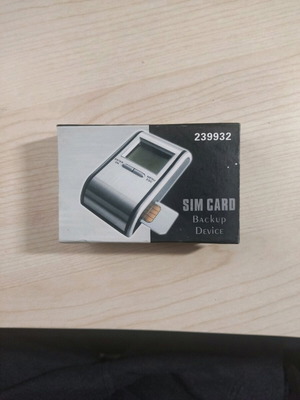 Sim Card Backup Device new with LCD screen