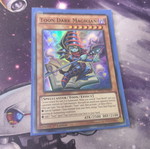 Toon Dark Magician Yu-Gi-Oh card like new, Super Rare MP17