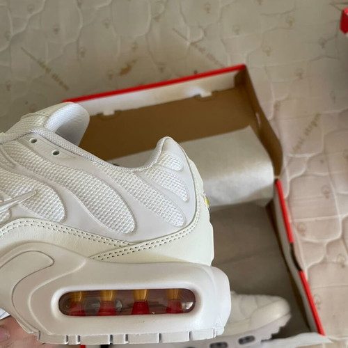 Nike Air Max Plus TN white sneakers new, athletic style