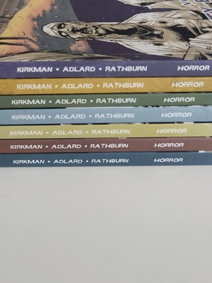 The Walking Dead Vols. 3–9 graphic novels like new