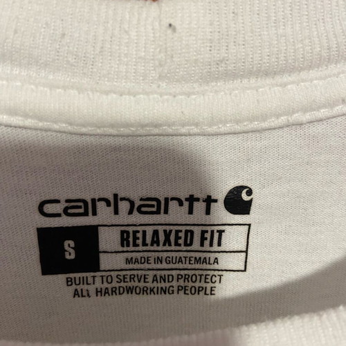 Carhartt Wip men's white t-shirt like new, size S