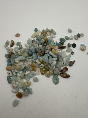 Amazonite chipstone beads, natural stone, 2-10 mm