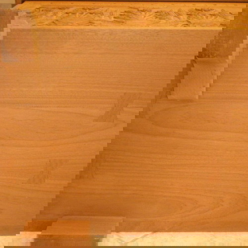 Handmade Corfiot Chest in Solid Mahogany New