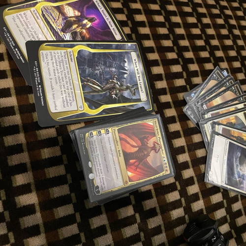 MTG Archenemy Nicol Bolas like new, 4 complete decks with cards