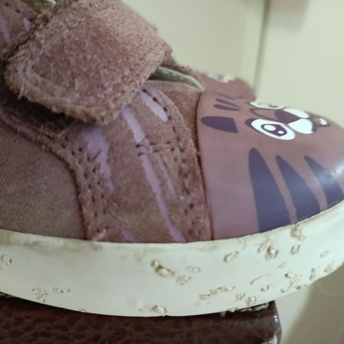 Geox boots used girls size 26 purple and brown
