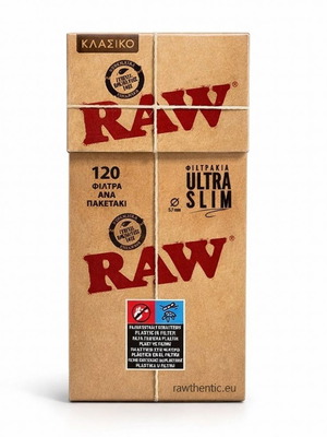 Raw Super Slim 5.7mm filters new, pack of 120