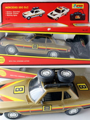 Vintage 80's Mercedes 350 SLC KIBI Vasileiadis new