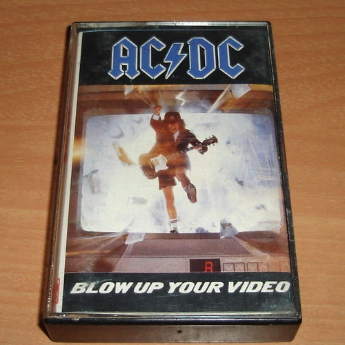 AC/DC Blow Up Your Video cassette used, rock