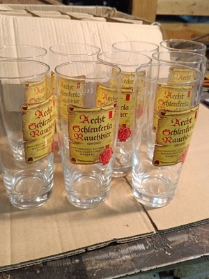 Aecht Schlenkerla Rauchbier συσκευασία 9 ποτήρια καινούργια
