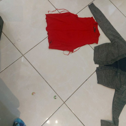 Cardigan and shirt like new, size S