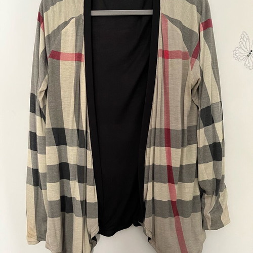 Burberry Brit reversible cardigan used, women's M–L