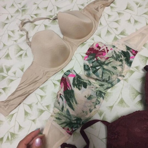 H&M bras like new, multicolor, convertible strapless