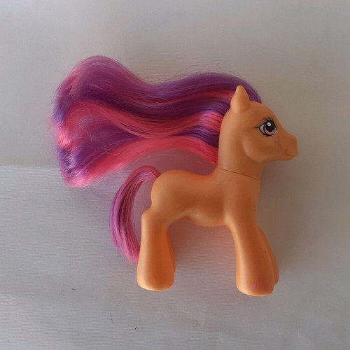 My Little Pony G3 Scootaloo used with color stains and short tail