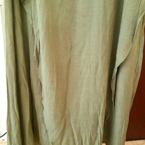 Plus size 5XL maxi dress like new, khaki boho style