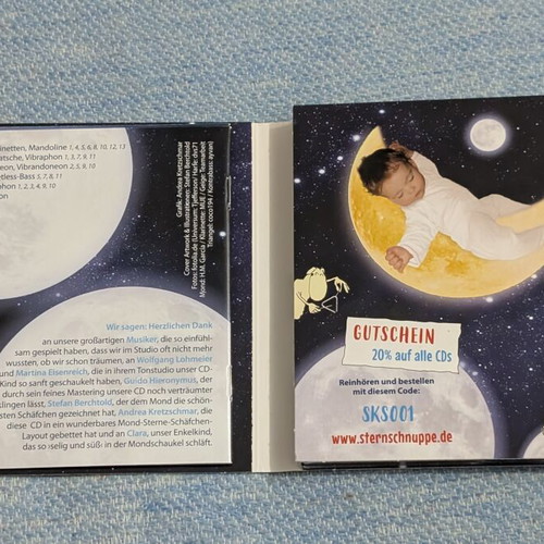 Sternschnuppe Schlaf Kindlein Schlaf CD new, baby music