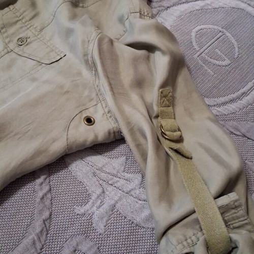 Silk shirt Gap like new, green, size M