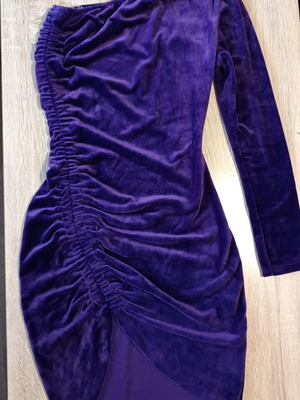Decoro velvet dress like new, purple, size M/L