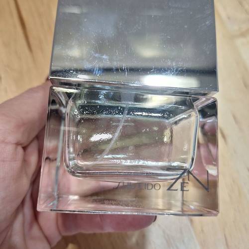 Shiseido Zen for men bottle used, collectible