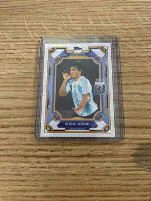 Κάρτα Sergio Aguero Αργεντινή Topps 2024 καινούργιο