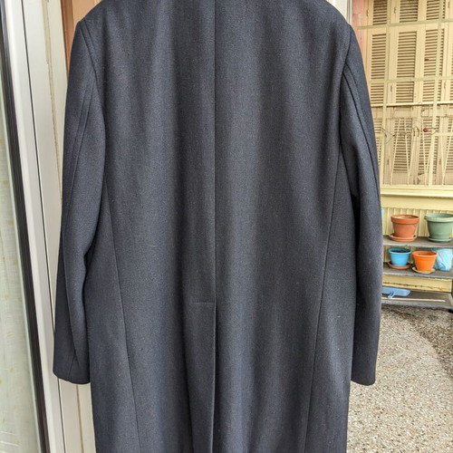 Villa Vasari men's coat used, dark blue, size 52