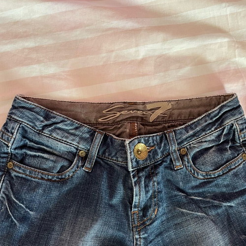 Jeans Capri Seven used, blue