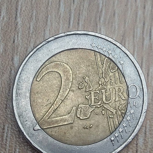 2 Euro Coin Germany 2002 used with Bundesadler design