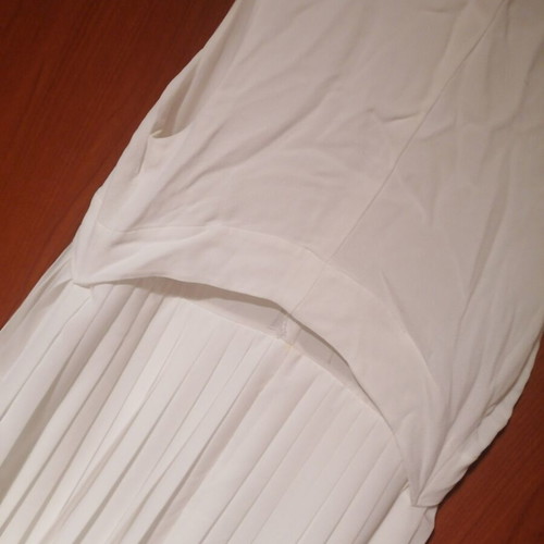 Massimo Dutti white long dress used, size S/36, summer elegant look