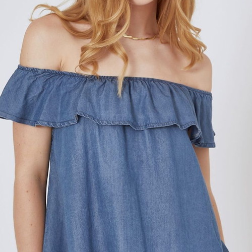 Celestino sleeveless blouse new, blue, sizes L and XL