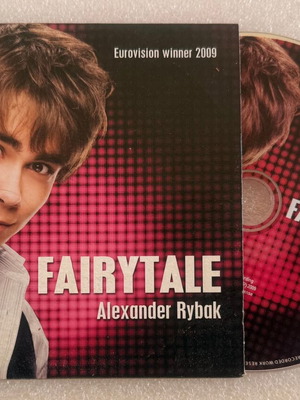 Fairytale CD single ελαφρώς μεταχειρισμένο, Alexander Rybak Eurovision 2009
