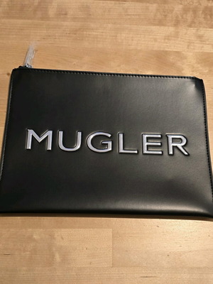 Mugler pouch καινούργιο, μαύρο