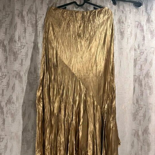 Zara skirt gold like new, size M 38 10