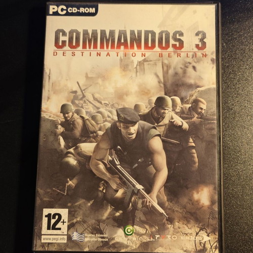 Commandos 3: Destination Berlin PC video game like new
