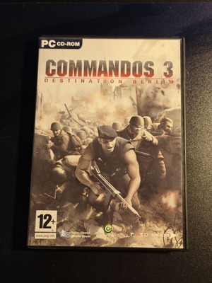 Commandos 3: Destination Berlin PC video game like new