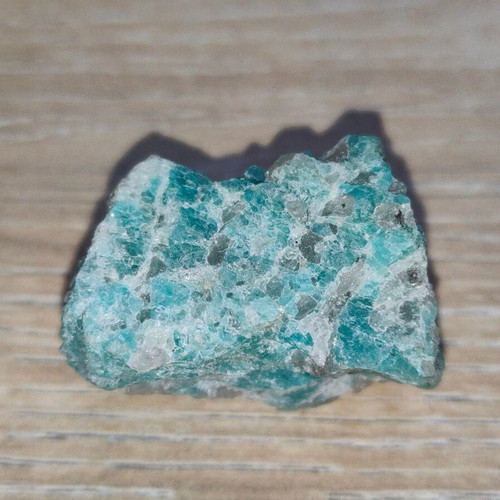 Amazonite natural raw stone from Madagascar like new