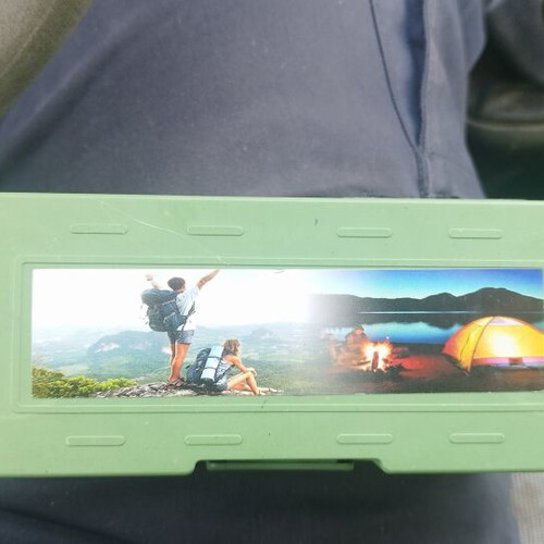 Rechargeable LED Handheld Flashlight with Carrying Case
