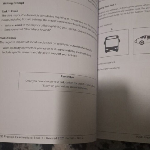 ECCE Michigan English Exam Books used with companion and students book
