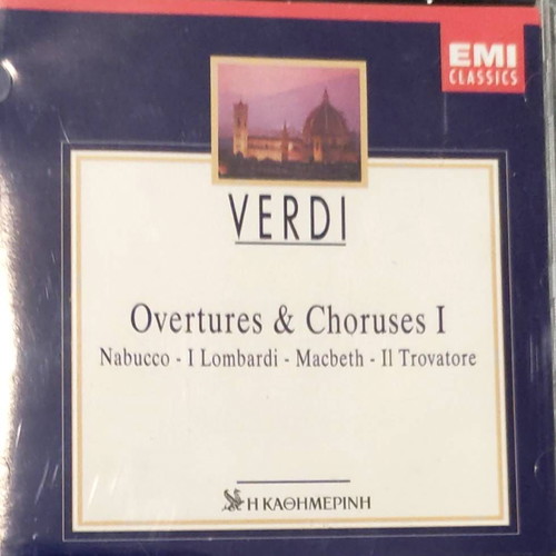 Verdi Overtures & Choruses I CD unused, classical