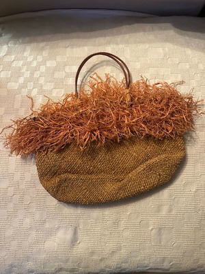 Women’s handheld handbag used brown