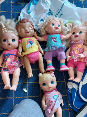 Baby Alive κούκλες λειτουργικές, πακέτο σε άριστη κατάσταση