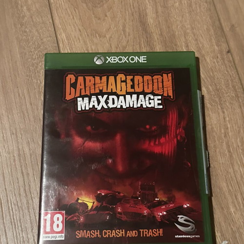 Carmageddon Max Damage Xbox One game like new with manual