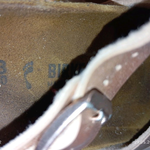 Birkenstock sandals size 33 used, pink