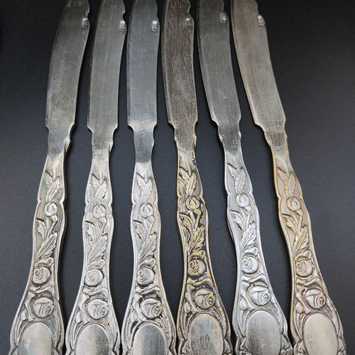 Zulovic Vintage 60s Forks and Knives set used, 12 pieces