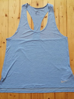 Nike Dri-FIT women's sports tank top size L, blue
