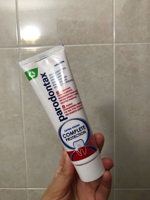Parodontax toothpaste new for healthy gums and strong teeth
