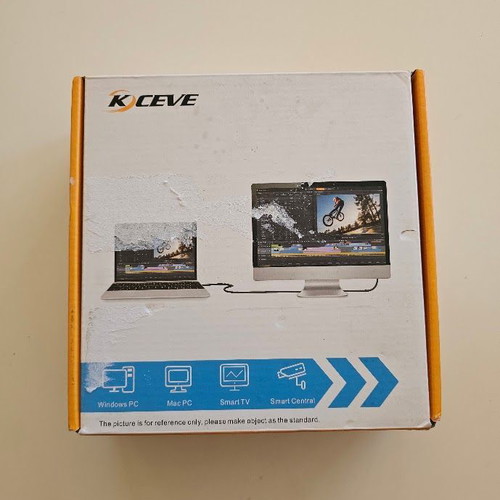 Kceve KVM302AS Dual Monitor HDMI KVM Switch new, 3 computers, 2 monitors