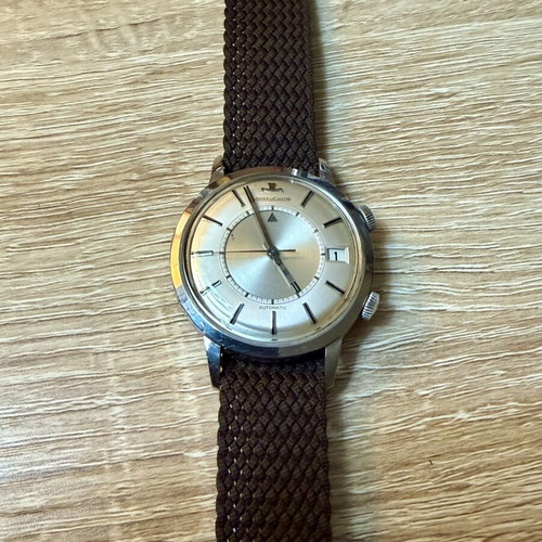 Jaeger Le Coultre Memovox watch used with alarm function