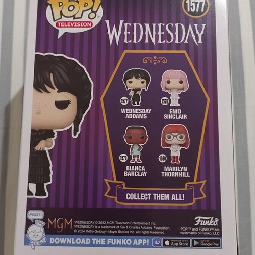 Funko Pop! Television Wednesday Addams 1577 new authentic