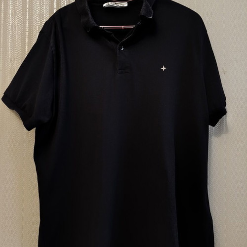 Stone Island polo shirt used, size XL, authentic with collar wear