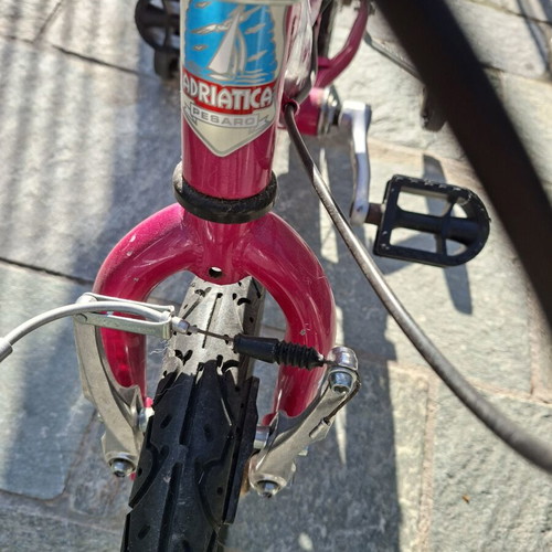 Adriatica 12" children's bike like new with aluminum frame and V-brakes