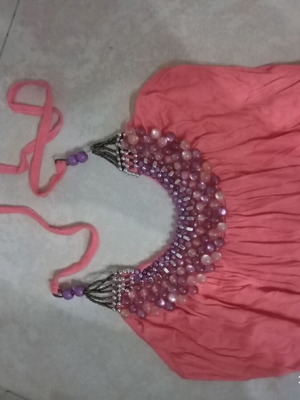 Coral short dress like new